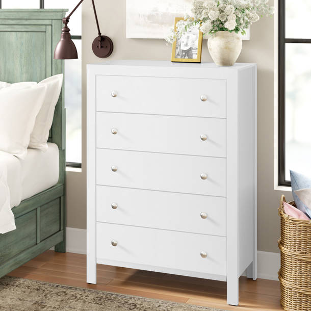 Three Posts Kennon 5 Drawer Chest Reviews Wayfair